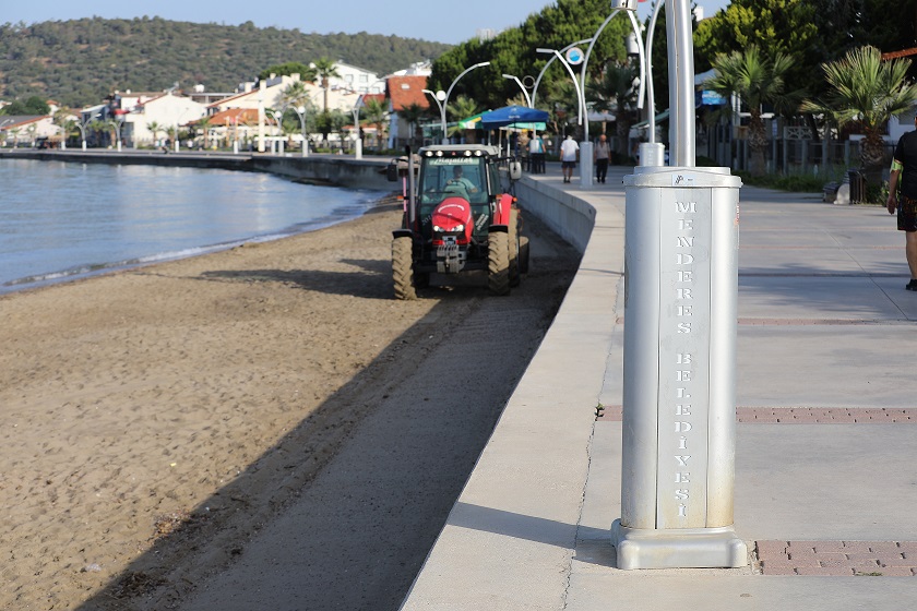 Menderes Plajı Yaza Hazırlık