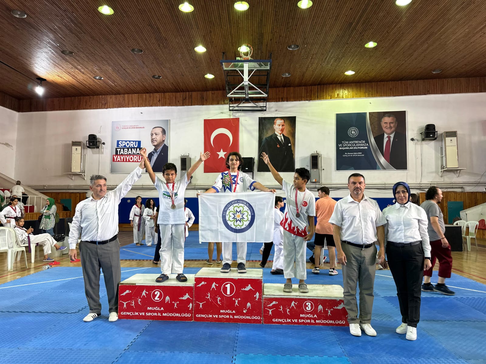 Muğla Belediyesi Taekwondo Takımı İl Şampiyonu Oldu