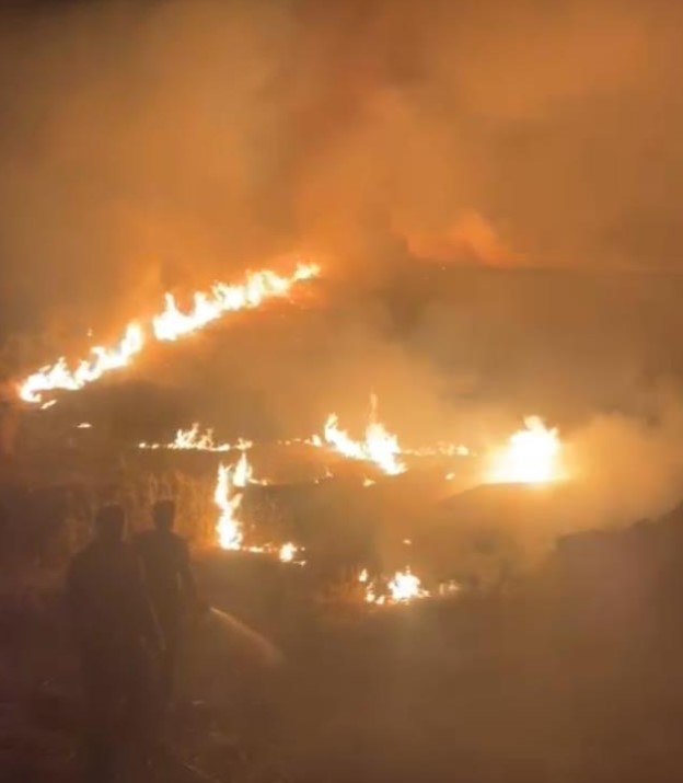 Şırnak'ta 7 Köyü Etkileyen Yangın Yeniden Alevlendi 2