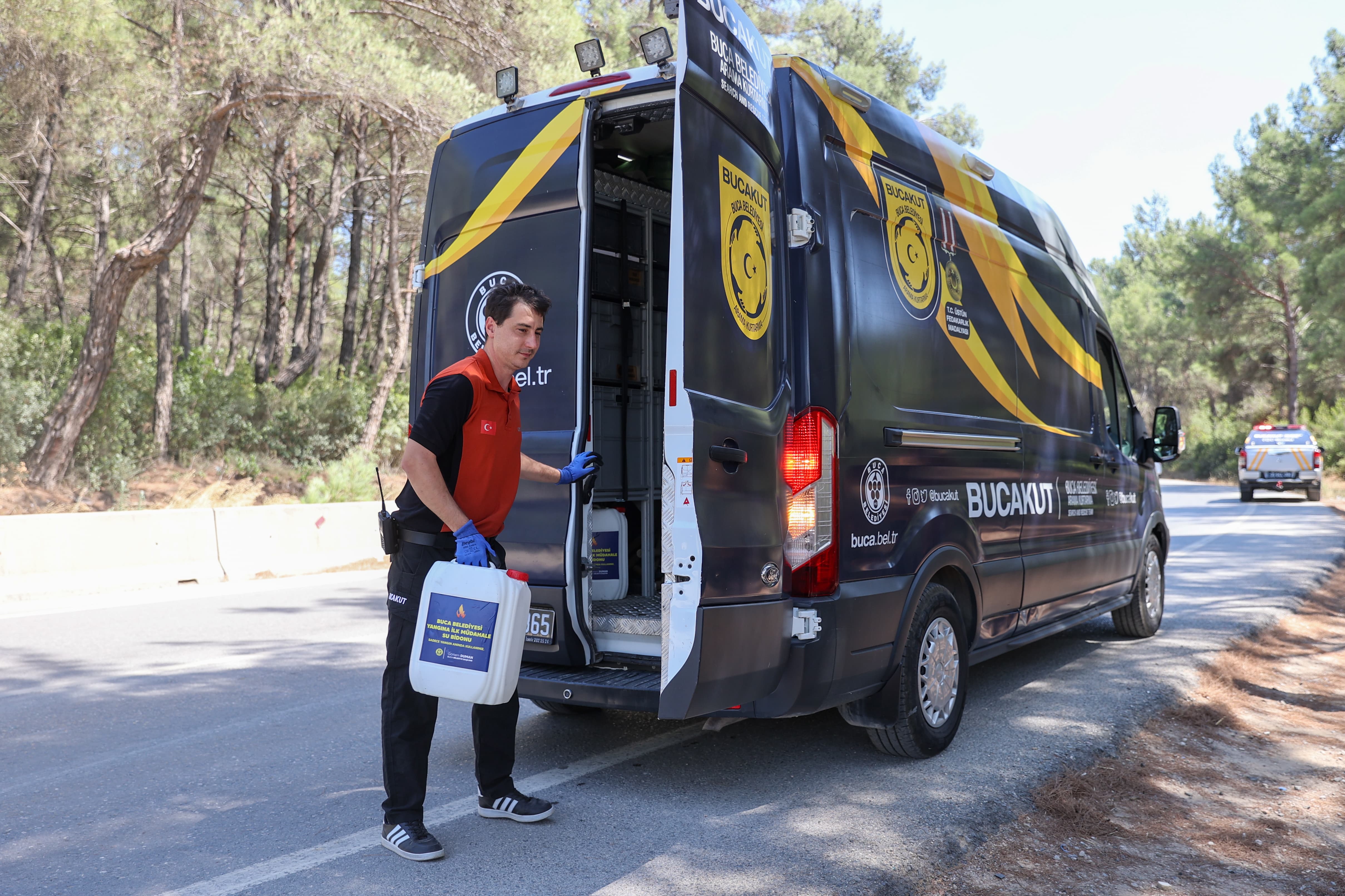 Buca Belediyesi'nden Orman Yangınlarına Karşı Örnek Önlem