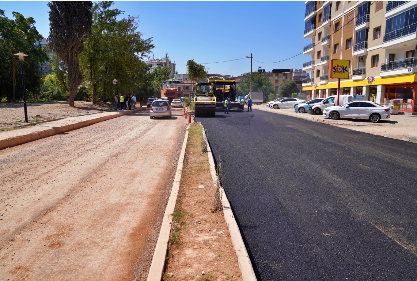 İzbeton Ekipleri Üç Ayda 70 Bin Metrekarelik Alan Onardı0