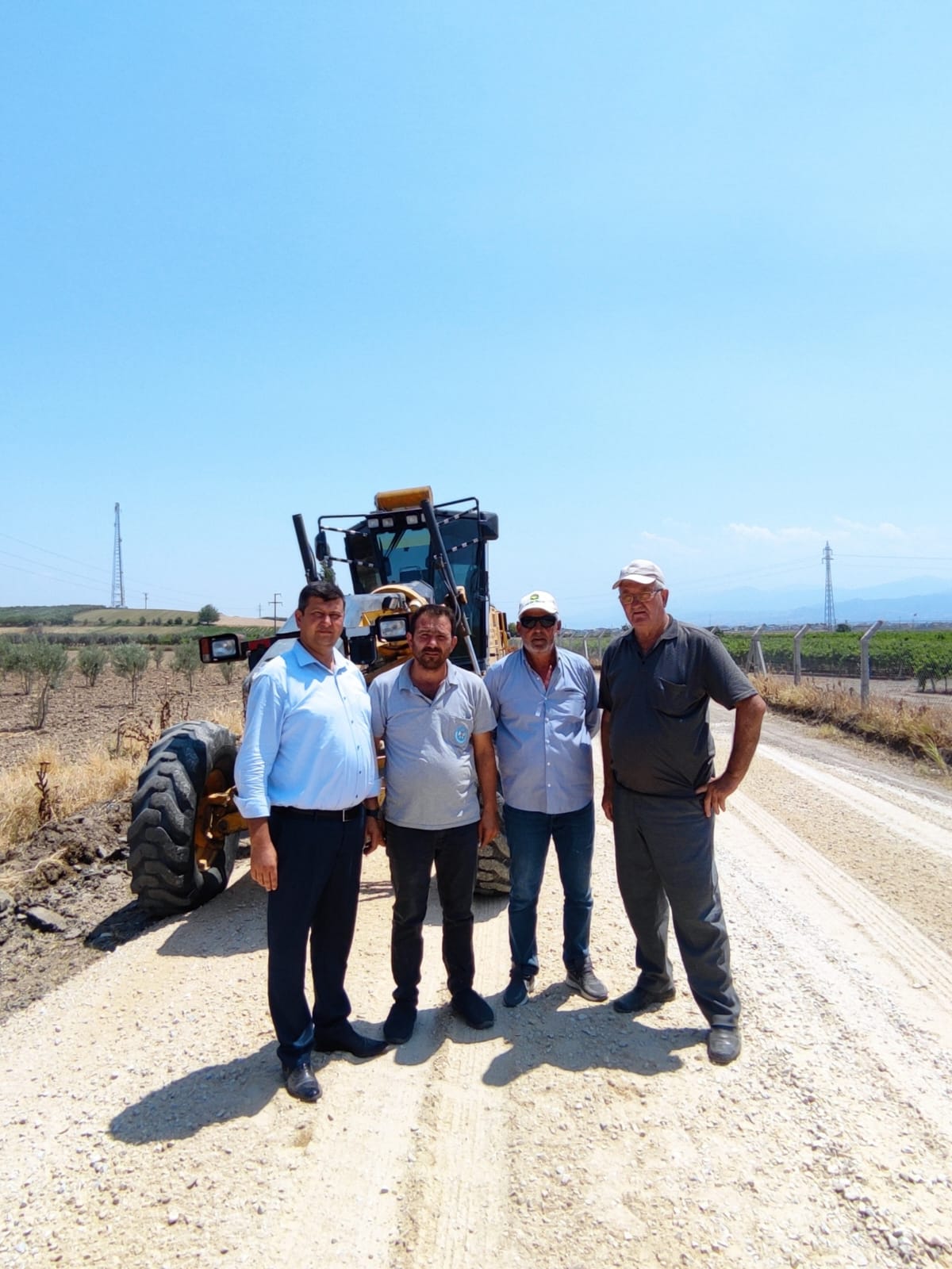 Manisa'da Dursallı Bağlantı Yolunda Durmayan Çalışma