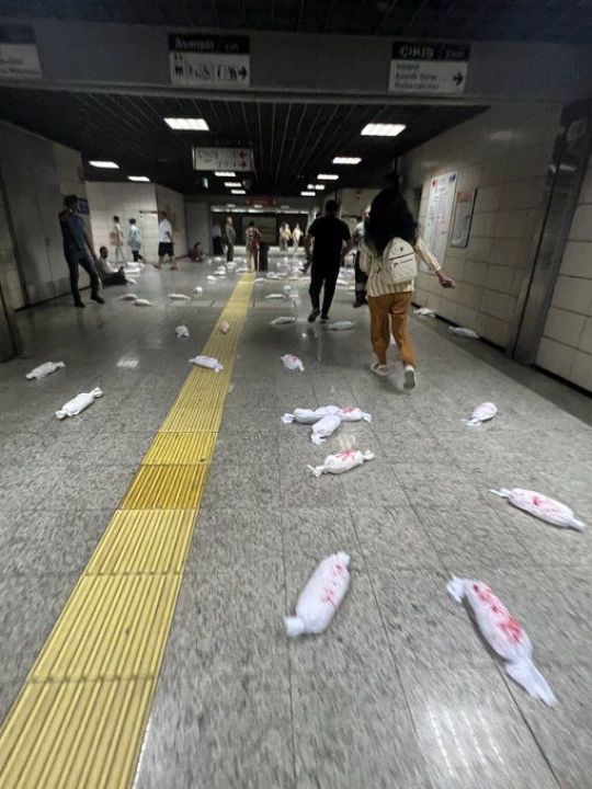 Marmara Metro Protesto