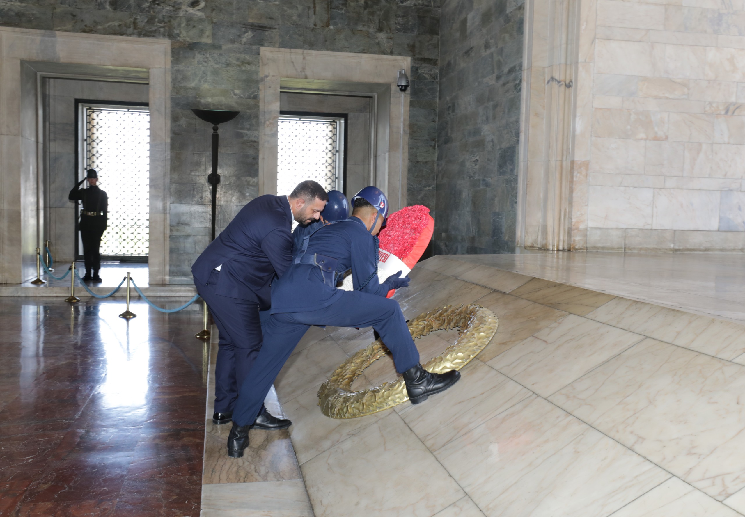 Narlıdere Belediye Başkanı Erman Uzun'dan Anıtkabir Ziyareti 1