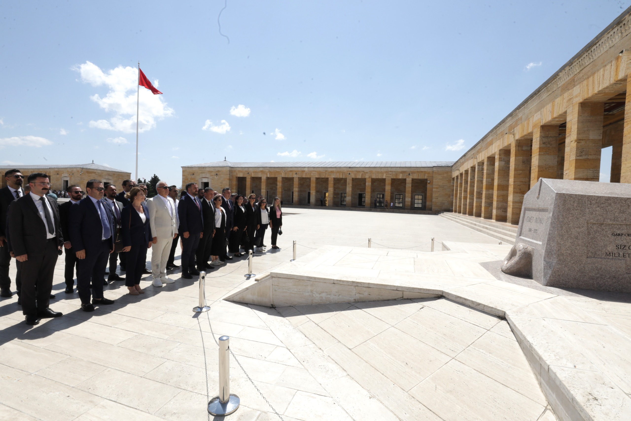 Narlıdere Belediye Başkanı Erman Uzun'dan Anıtkabir Ziyareti 4