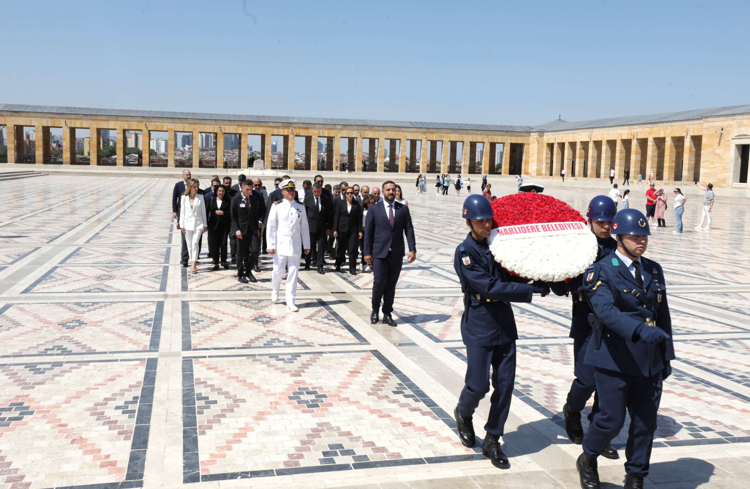 Narlıdere Belediye Başkanı Erman Uzun'dan Anıtkabir Ziyareti