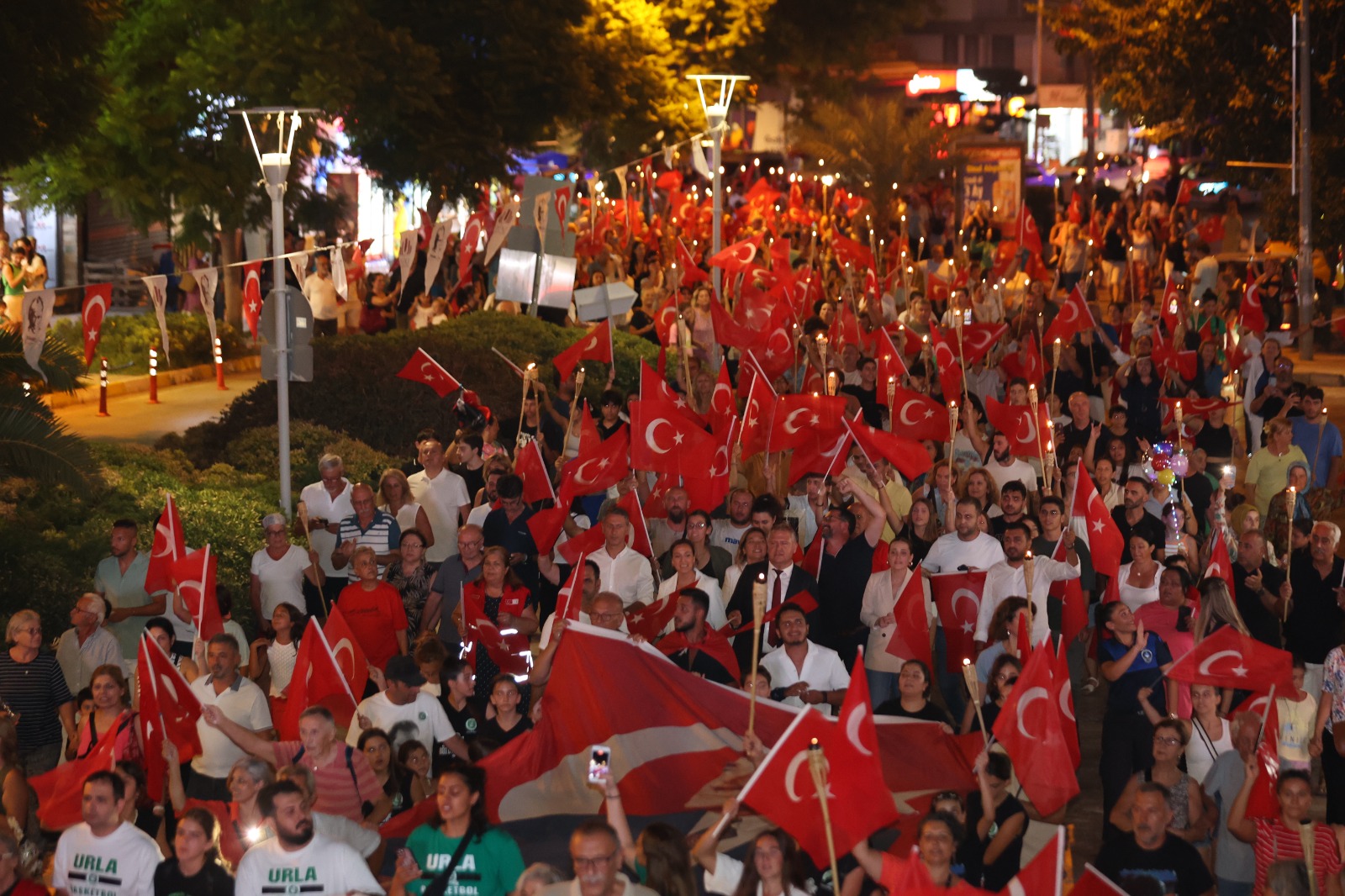 30 Ağustos Zafer Bayramı Urla’da Ooşkuyla Kutlandı