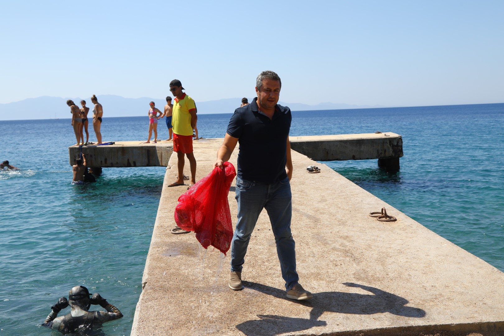 Bodrum'da Deniz Dibi Temizliğinin Son Etabı Gerçekleştirildi1