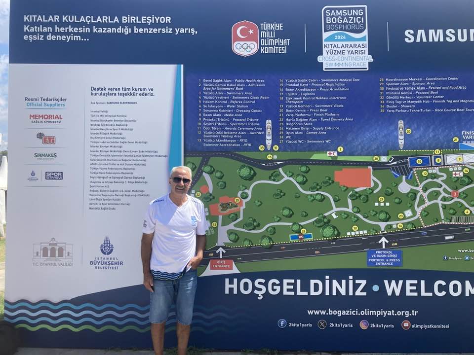 Bostanlıspor Master Yüzücüsü İstanbul Boğazı’nı Geçti!