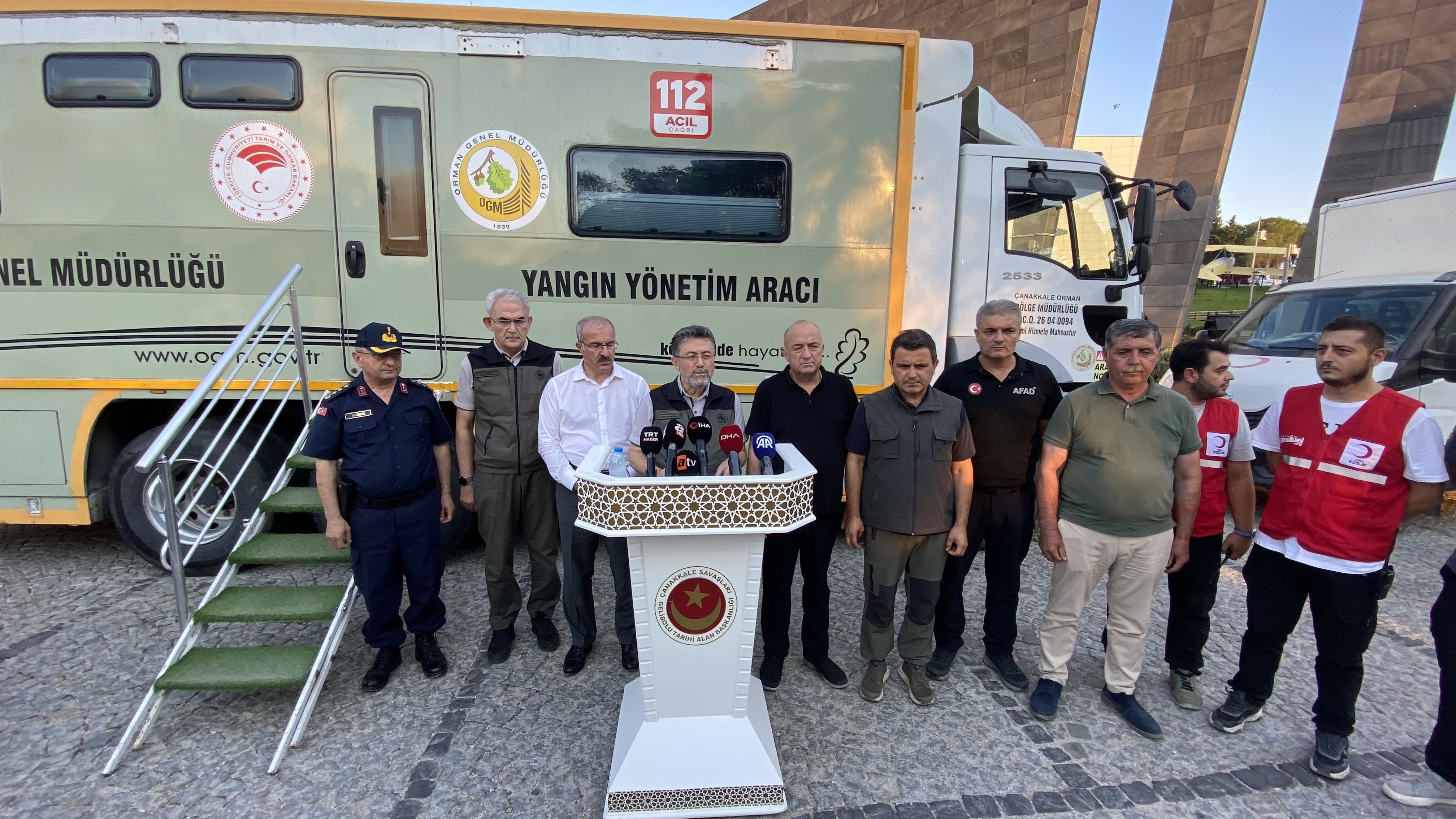 Çanakkale’deki Orman Yangını Hakkında Bakan Yumaklı’dan Açıklama0