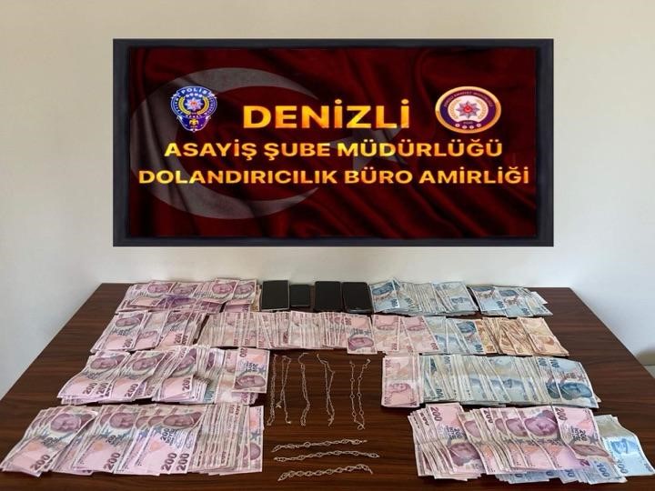 Denizli’de Sahte Altınla Dolandırıcılık 1