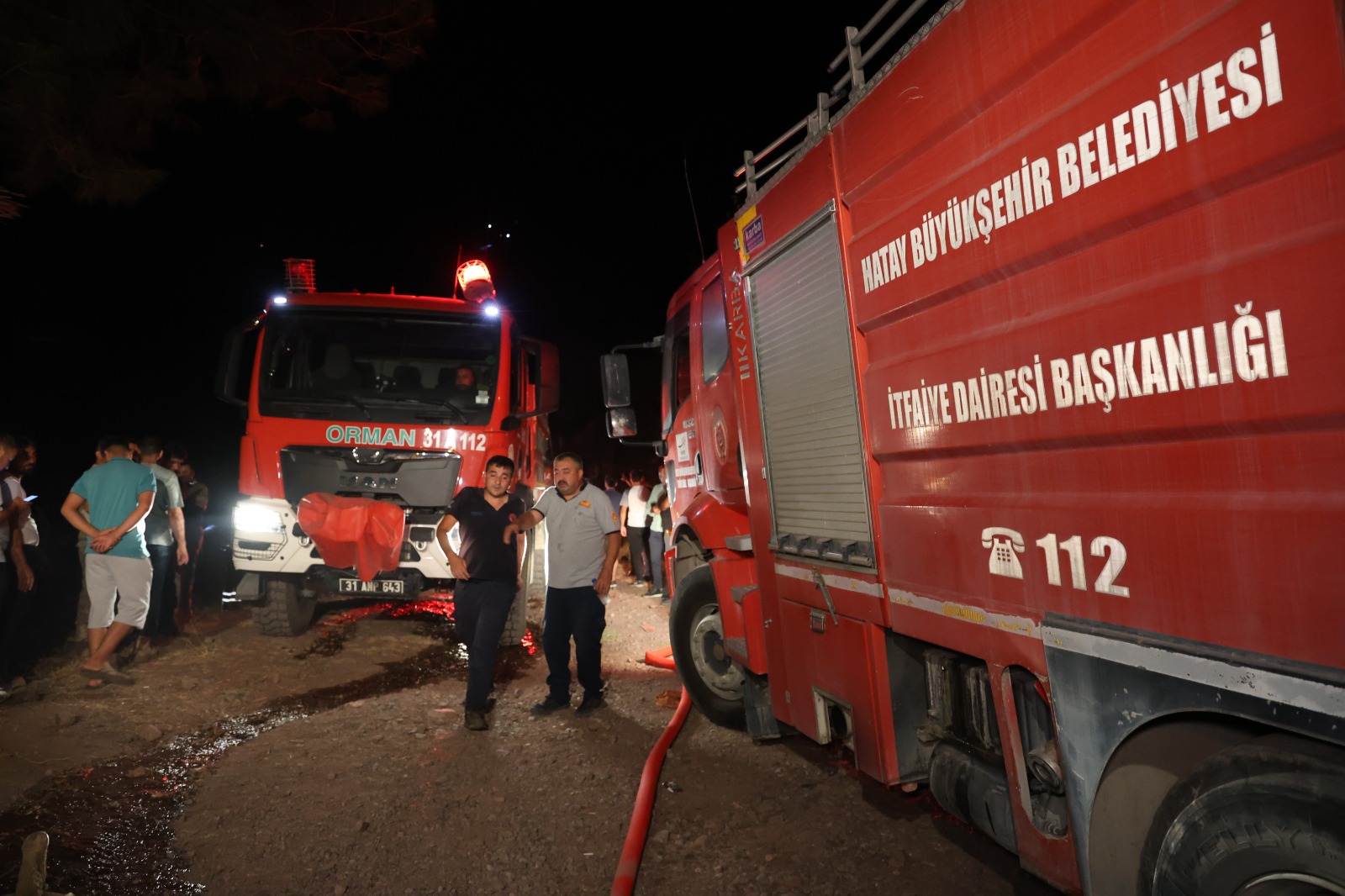 Hatay'da Çıkan Orman Yangını Kontrol Altına Alındı