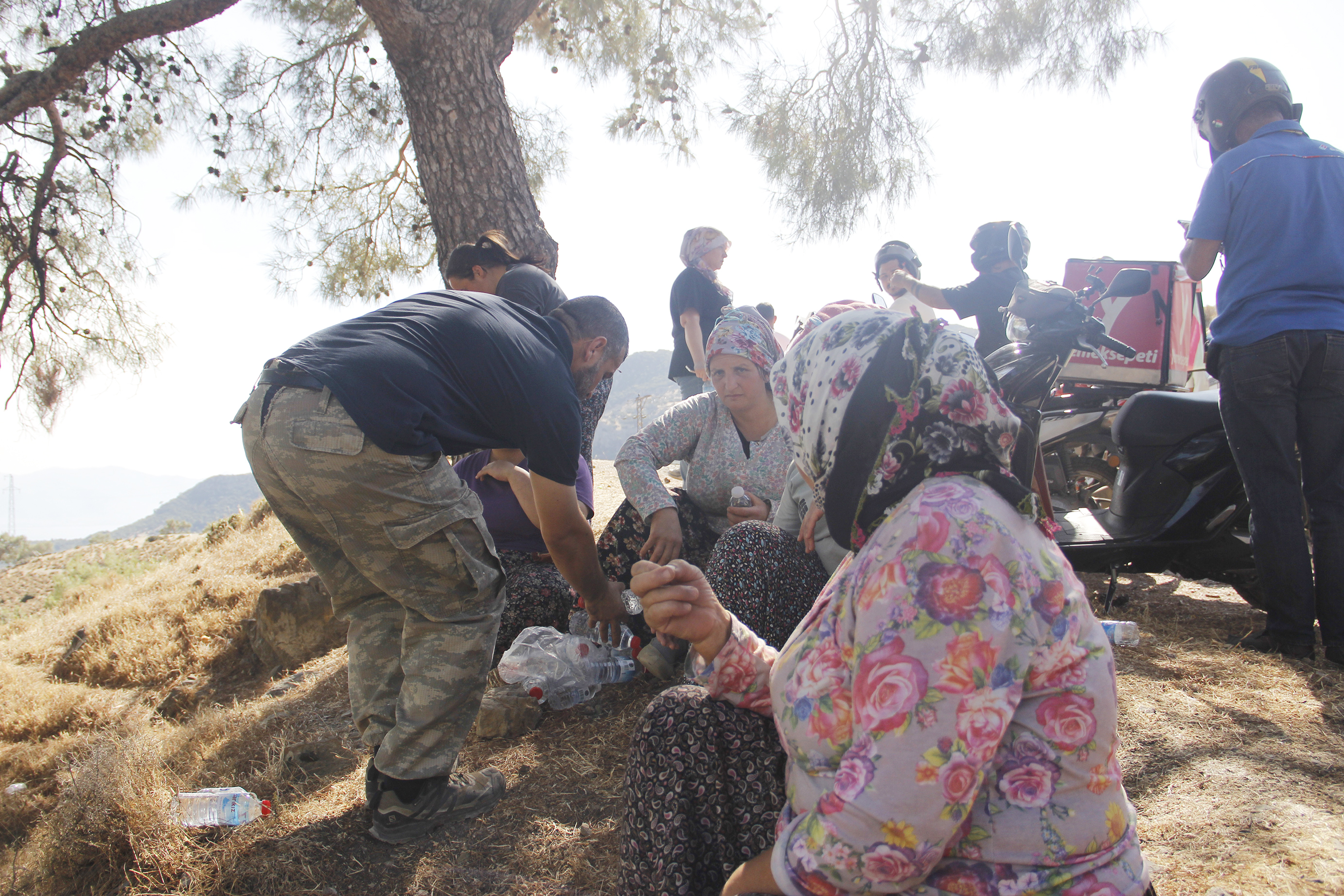 Imkd Başkanı Burhan Akgül, Motokuryelerin Yangındaki Fedakarlığını Anlattı3