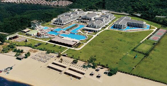 Korumar Ephesus Beach & Spa Resort Hotel Plajı 2