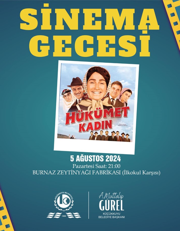 Küçükkuyu Belediyesi 1. Açık Hava Sinema Günleri Başlıyor1