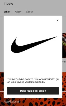 Nike Satış