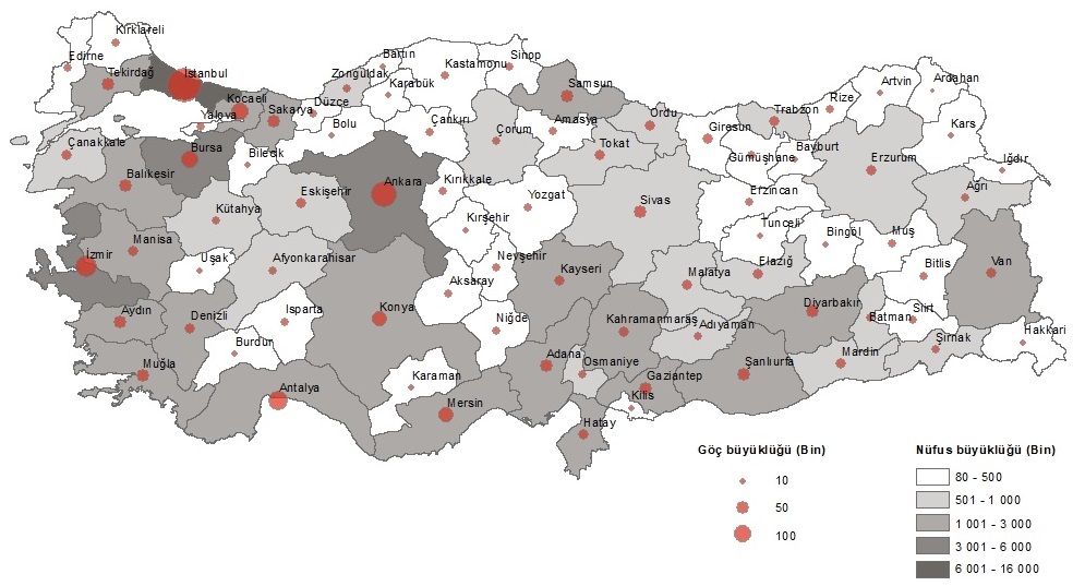 Türkiye'de Göç Hareketliliğinde Artış Yaşanıyor İzmir Üçüncü Sırada0