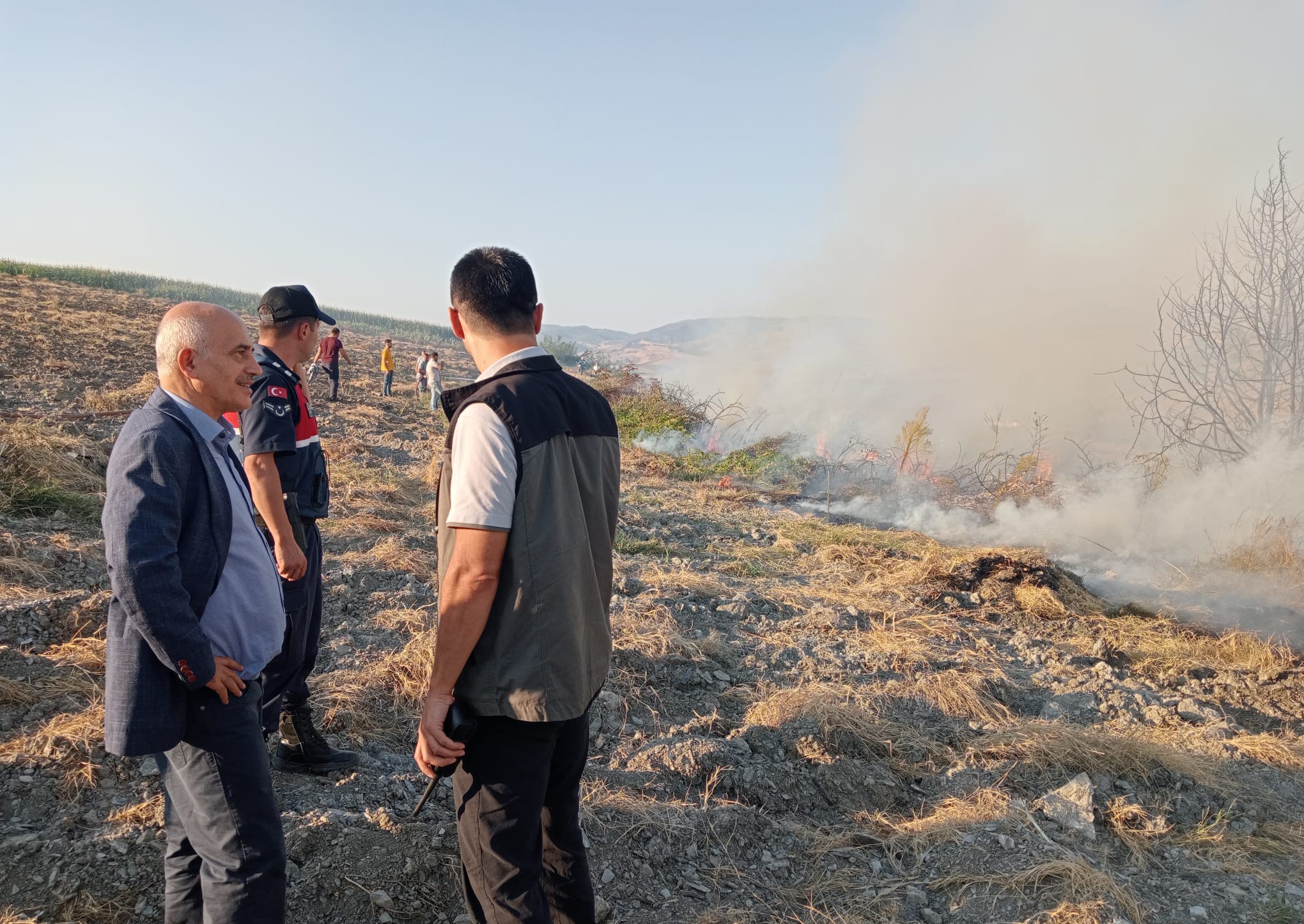 Akdere Ve Papatya Kırsalında Orman Yangını!2