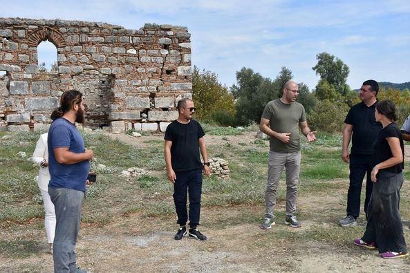 Başkan Zencirci’den Magnesia Antik Kenti Ziyareti