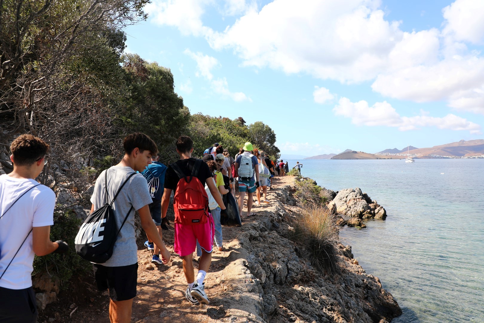 Bodrum’da Erasmus Öğrencileriyle Kıyı Temizliği (3)