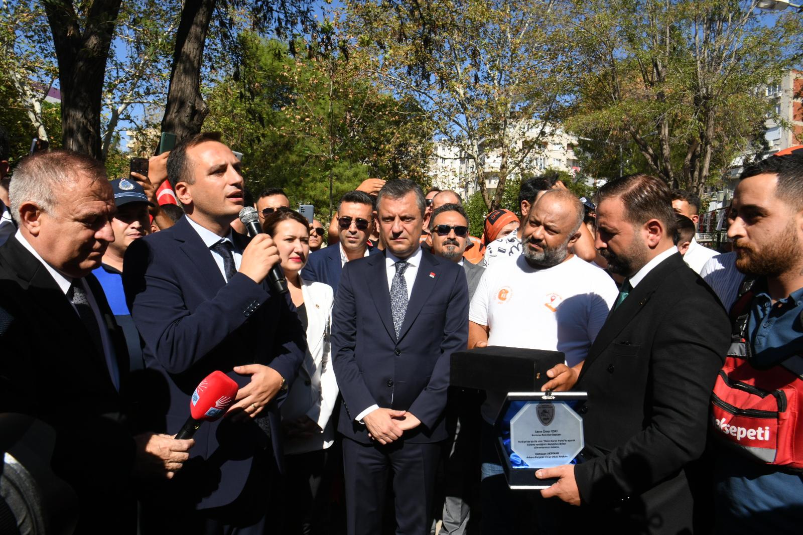 Bornova'nın Motokurye Parkı, Türkiye Genelinde Model Olacak (5)