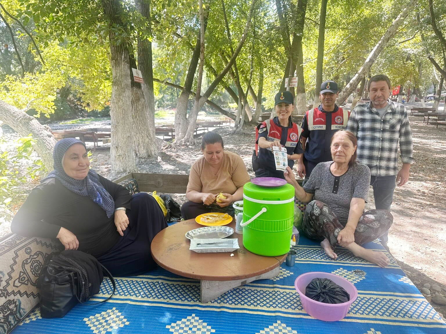 Bozdoğan’da Jandarma Ekiplerinden Yangın Güvenliği Eğitimi0
