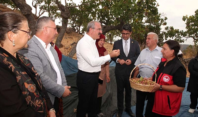 Çanakkale'de Antep Fıstığı Hasat Şenliği Coşkuyla Gerçekleşti00