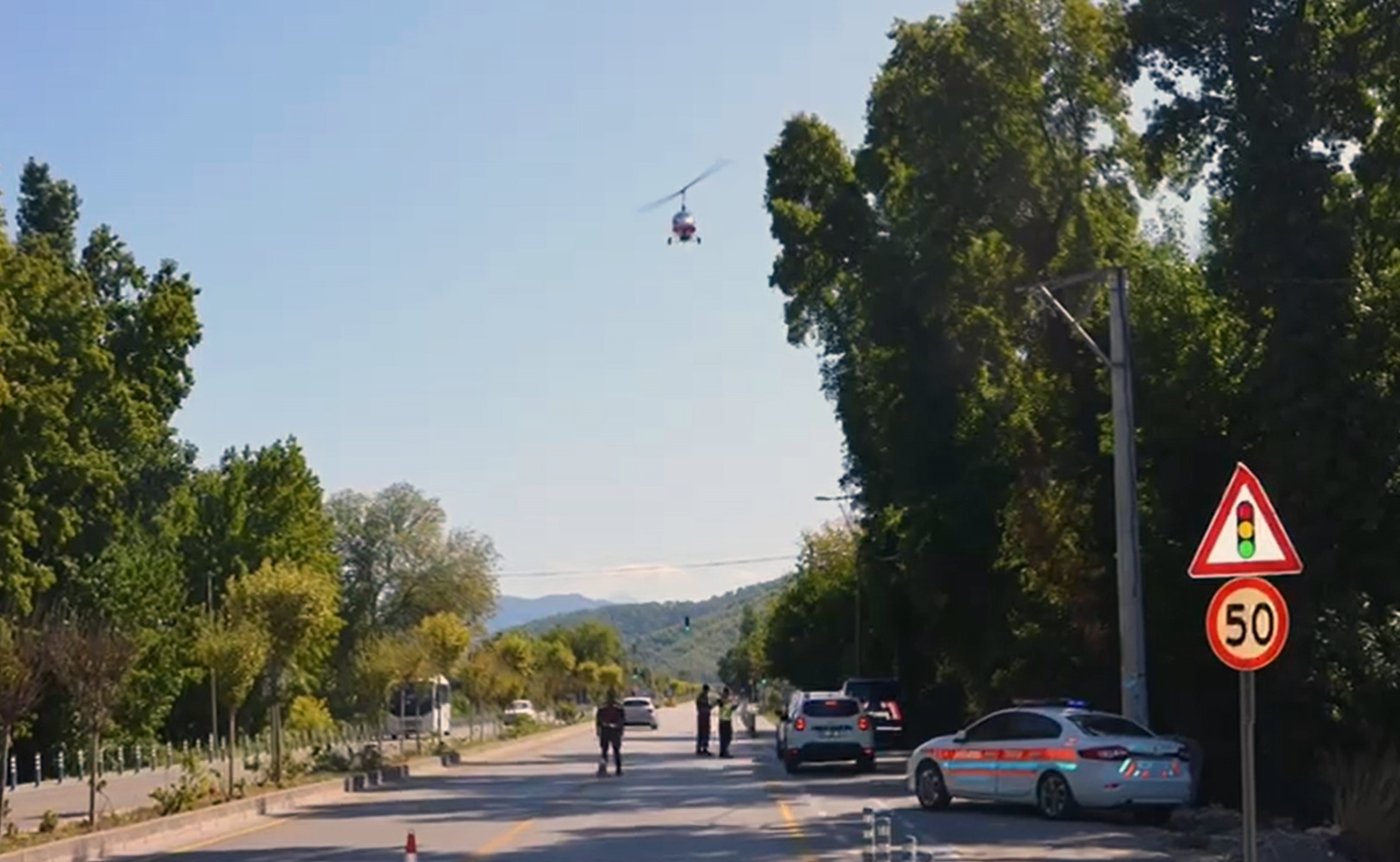 Cayrokopter Ile Muğla'da Trafik Kontrolü 11 Sürücüye Ceza (3)