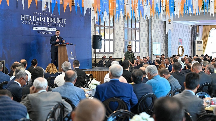 Cevdet Yılmaz'dan Kütahya'da Önemli Açıklamalar