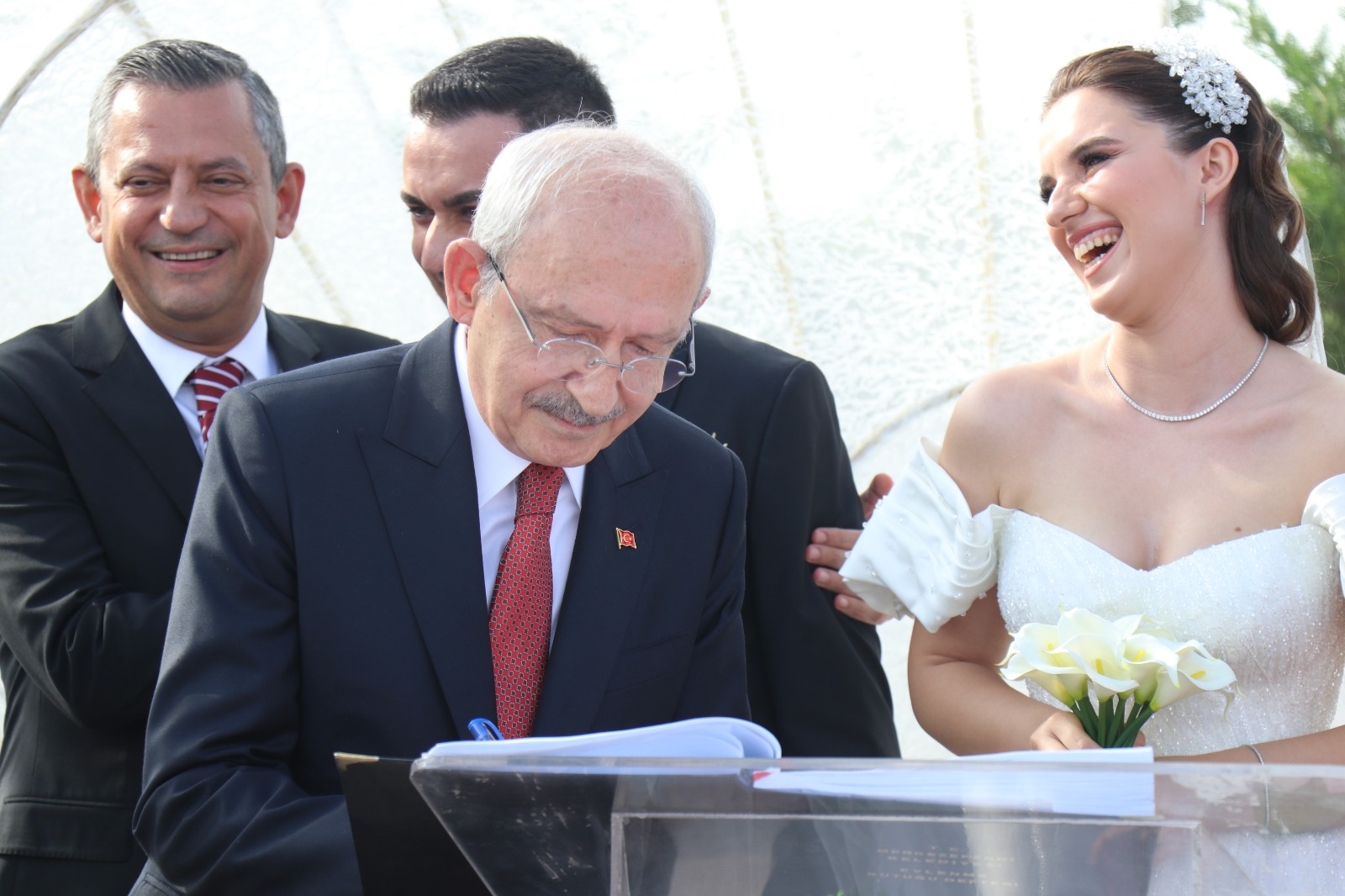 Chp Liderleri Denizli’de Nikah Töreninde Buluştu!0