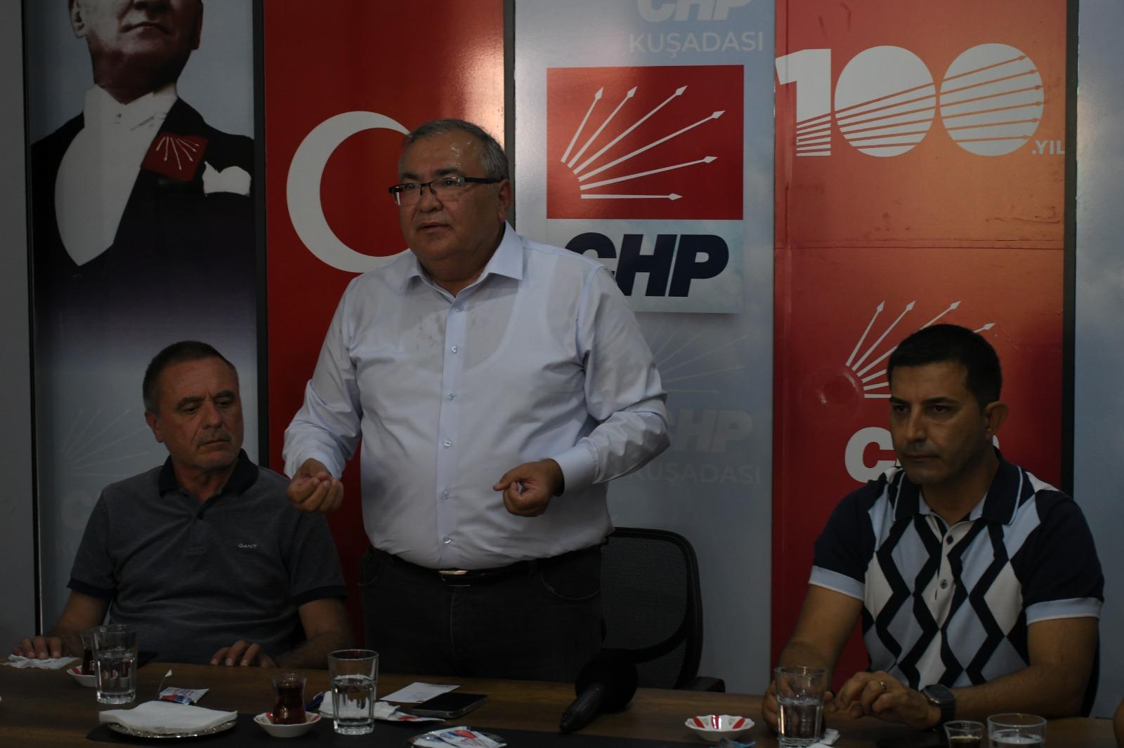 Chp'li Süleyman Bülbül’den Kuşadası İlçe Örgütü'ne Ziyaret