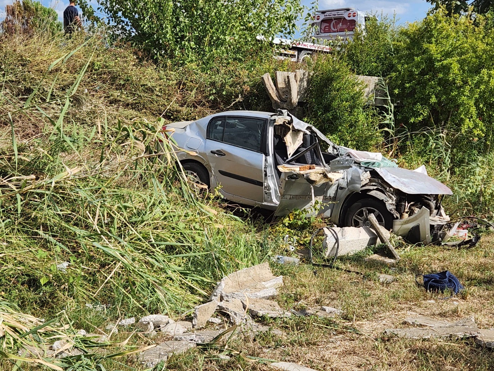 Çine’de Feci Kaza 1 Kişi Hayatını Kaybetti, 3 Yaralı (1)