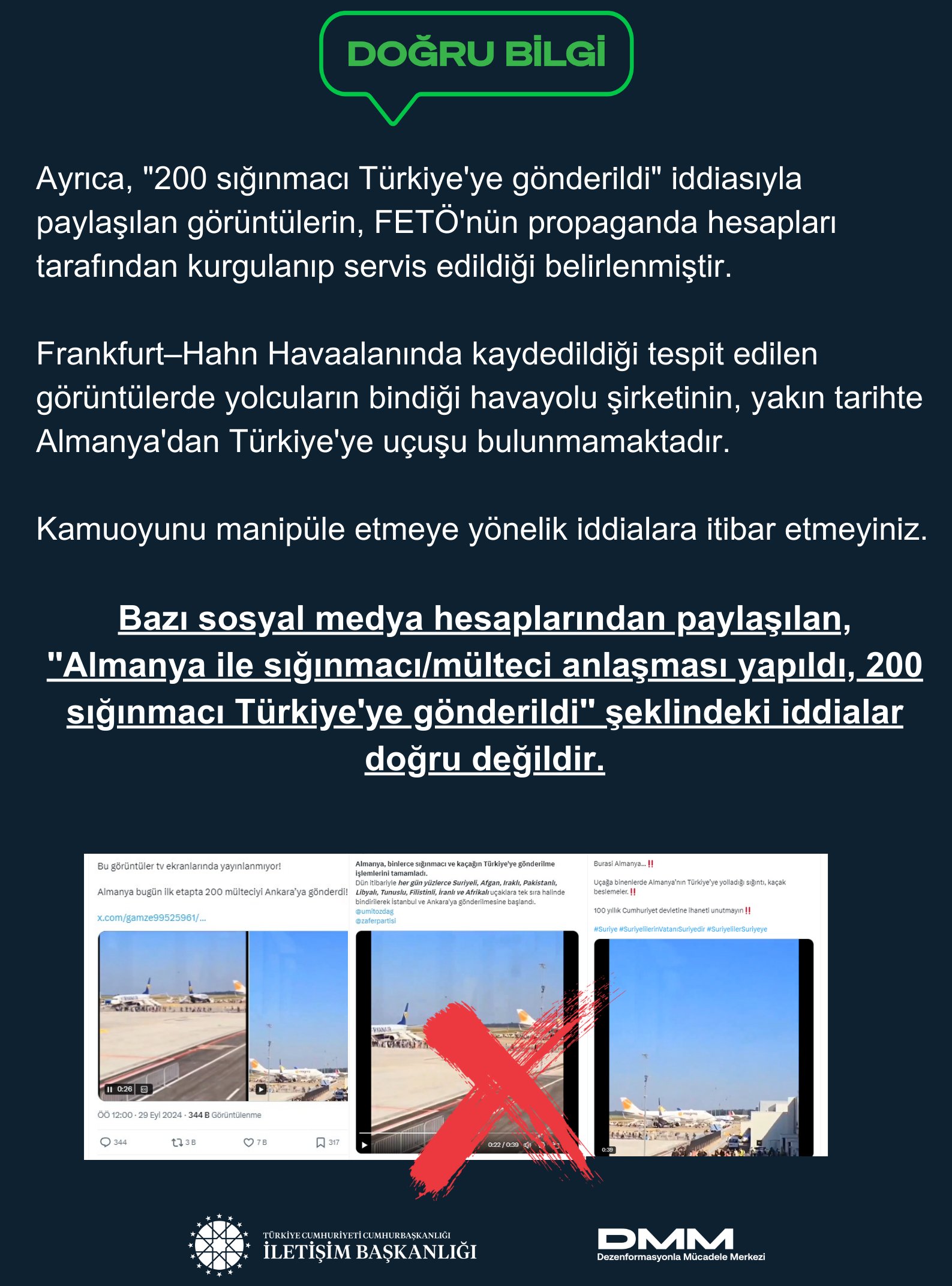 Cumhurbaşkanlığı'ndan Almanya Ile Ilgili Mülteci Iddialarına Yanıt0