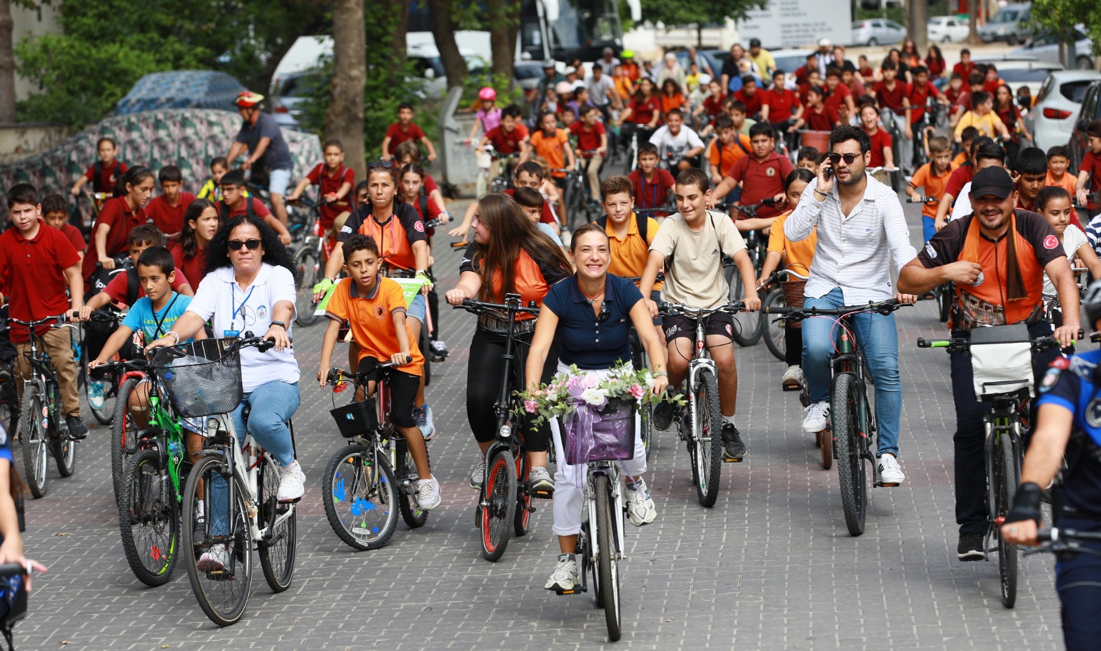 Efes Selçuk'ta Cumhuriyete Pedallıyoruz Etkinliği