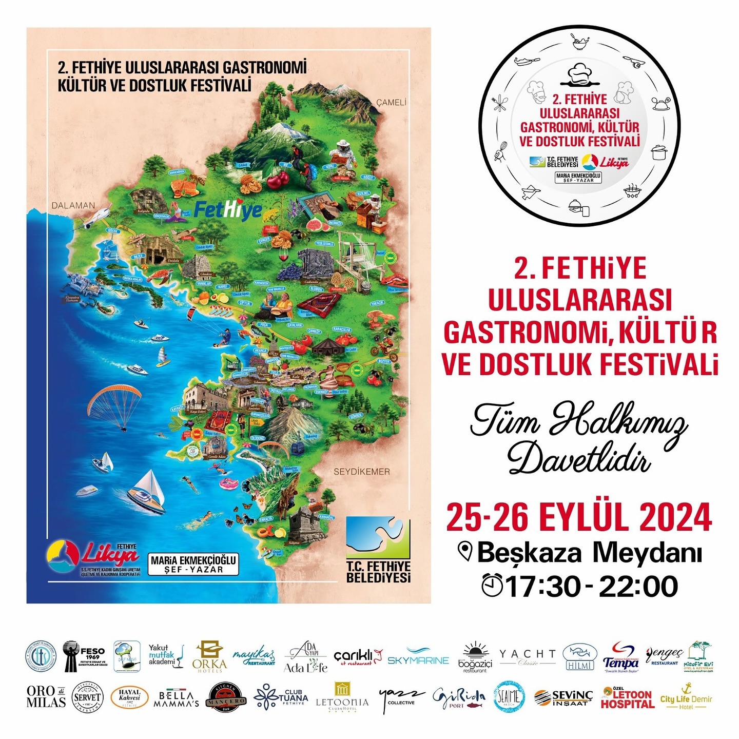 Ege'nin Iki Yakası Fethiye Festivalinde Buluşuyor