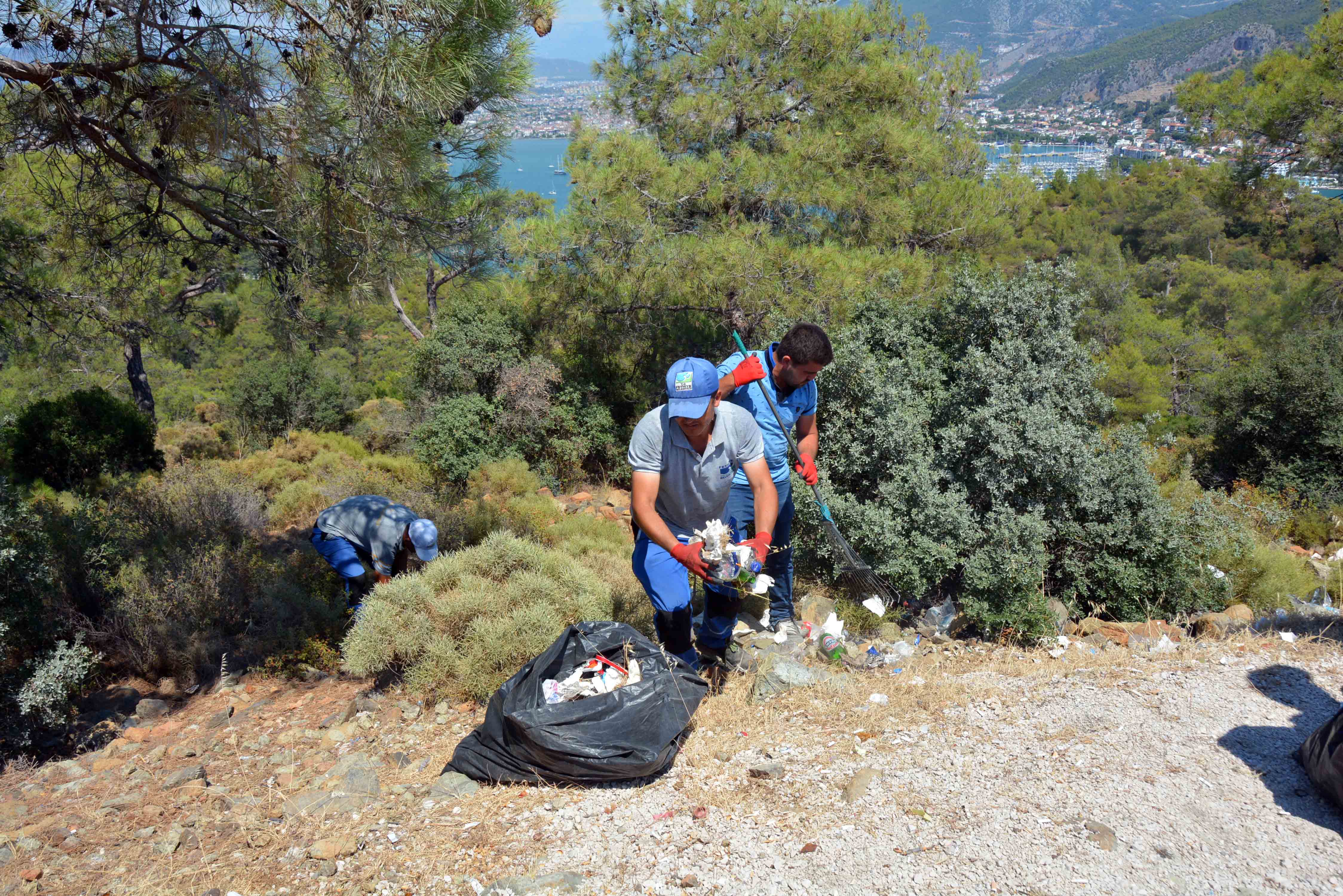 Fethiye Belediyesi Yaz Aylarında 400 Ton Çöp Topladı4