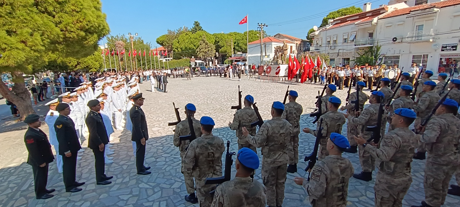 Foça'da 19 Eylül Gaziler Günü Törenle Kutlandı2