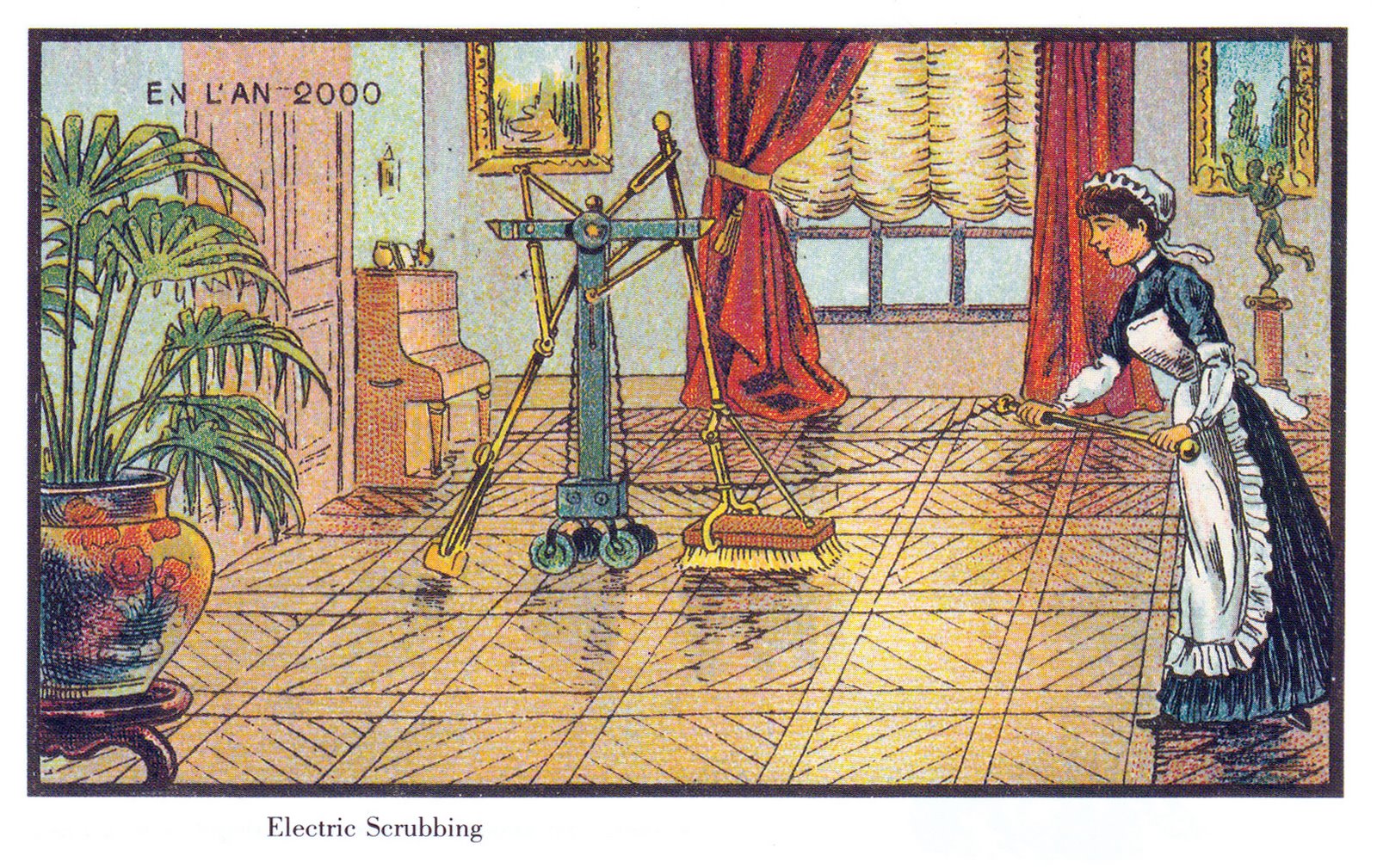 France In X X I Century. Electric Scrubbing