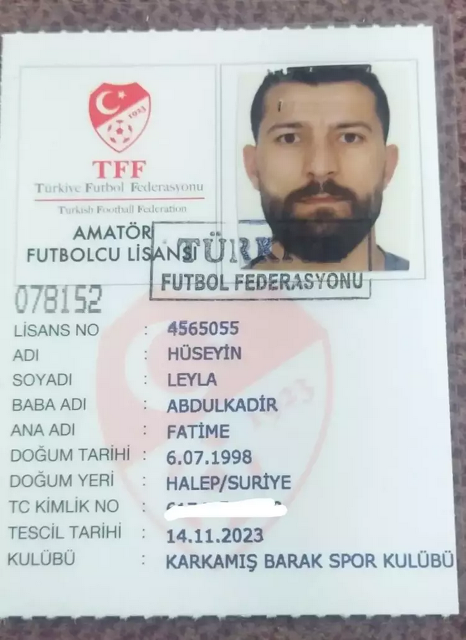 Gaziantep Sahte Lisans Amatör Lig2