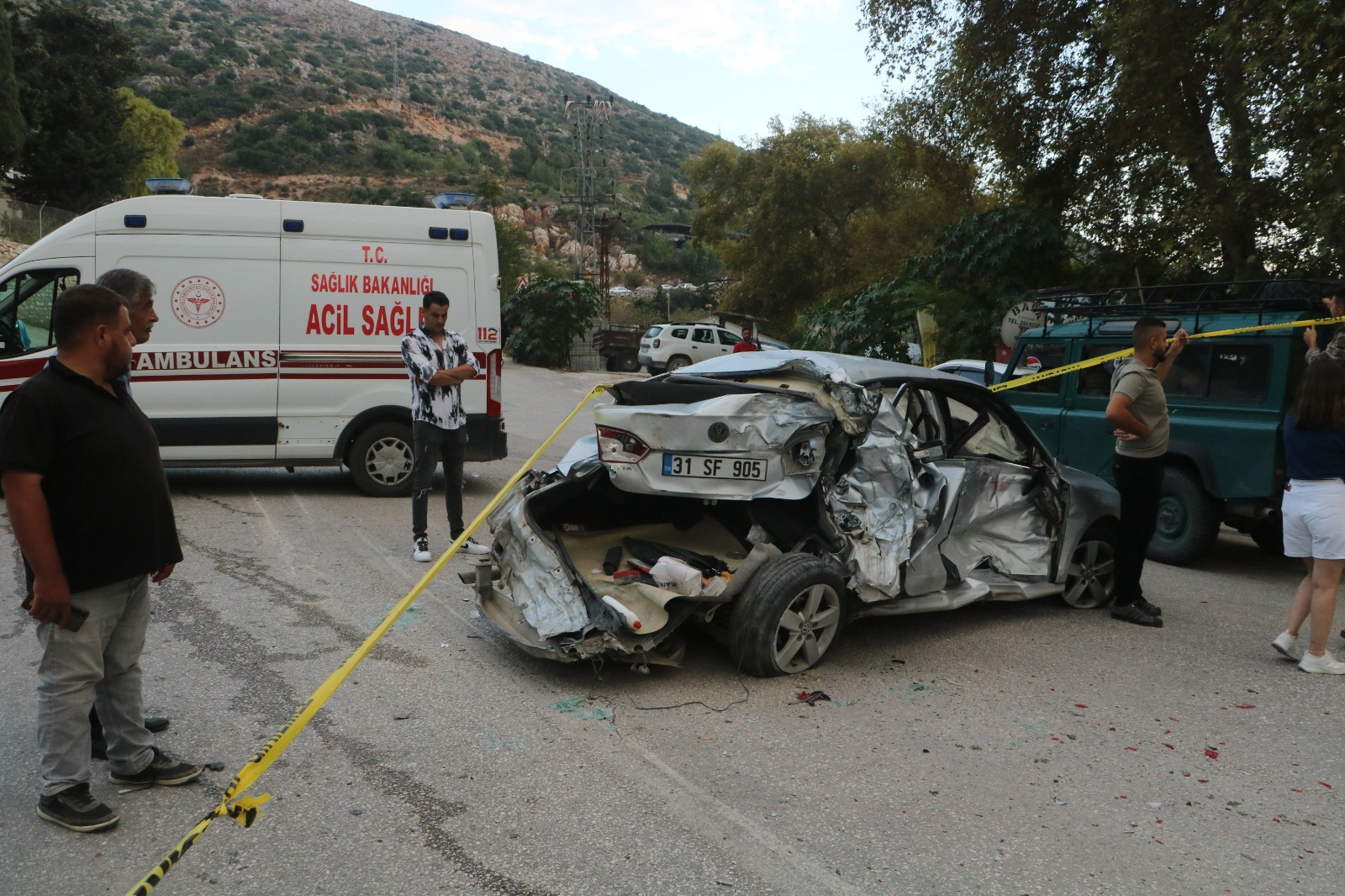 Hatay’da Hafriyat Kamyonu Dehşeti 7 Araç Biçildi, 4 Yaralı (1)