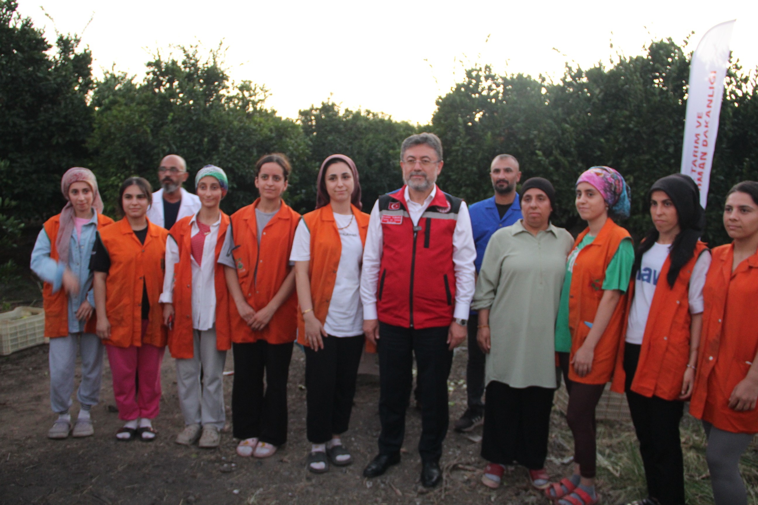 İbrahim Yumaklı, Hatay Dörtyol'da Narenciye Hasadının Sezonunu Açtı (2)