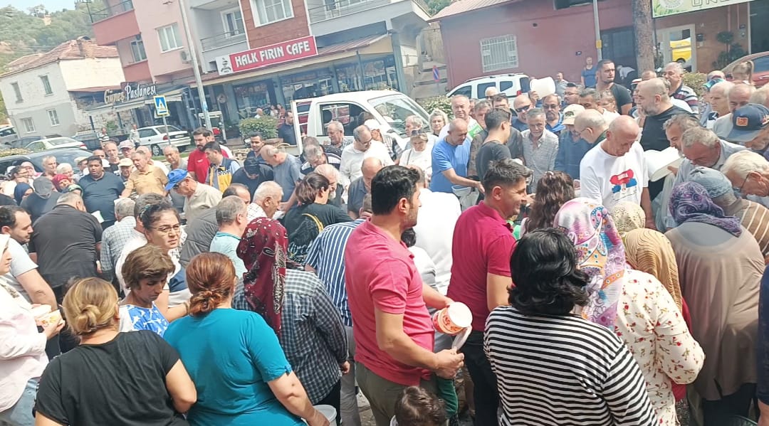 İsabeyli’de Yağmur Duaları Eşliğinde Keşkek Hayrı Yapıldı0