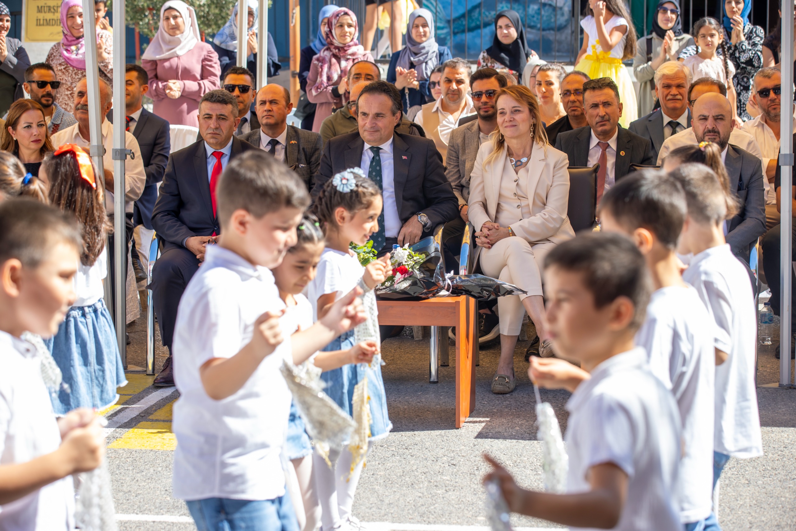 Kıbrıs Şehitleri İlkokulu'nda Ilk Ders Zili Başkan Mutlu’dan4