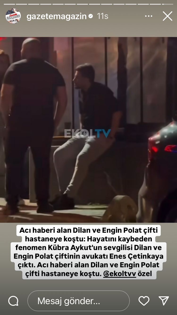 Kübra Aykut Haberini Alan Dilan Ve Engin Polat Çifti Hastaneye Koştu01