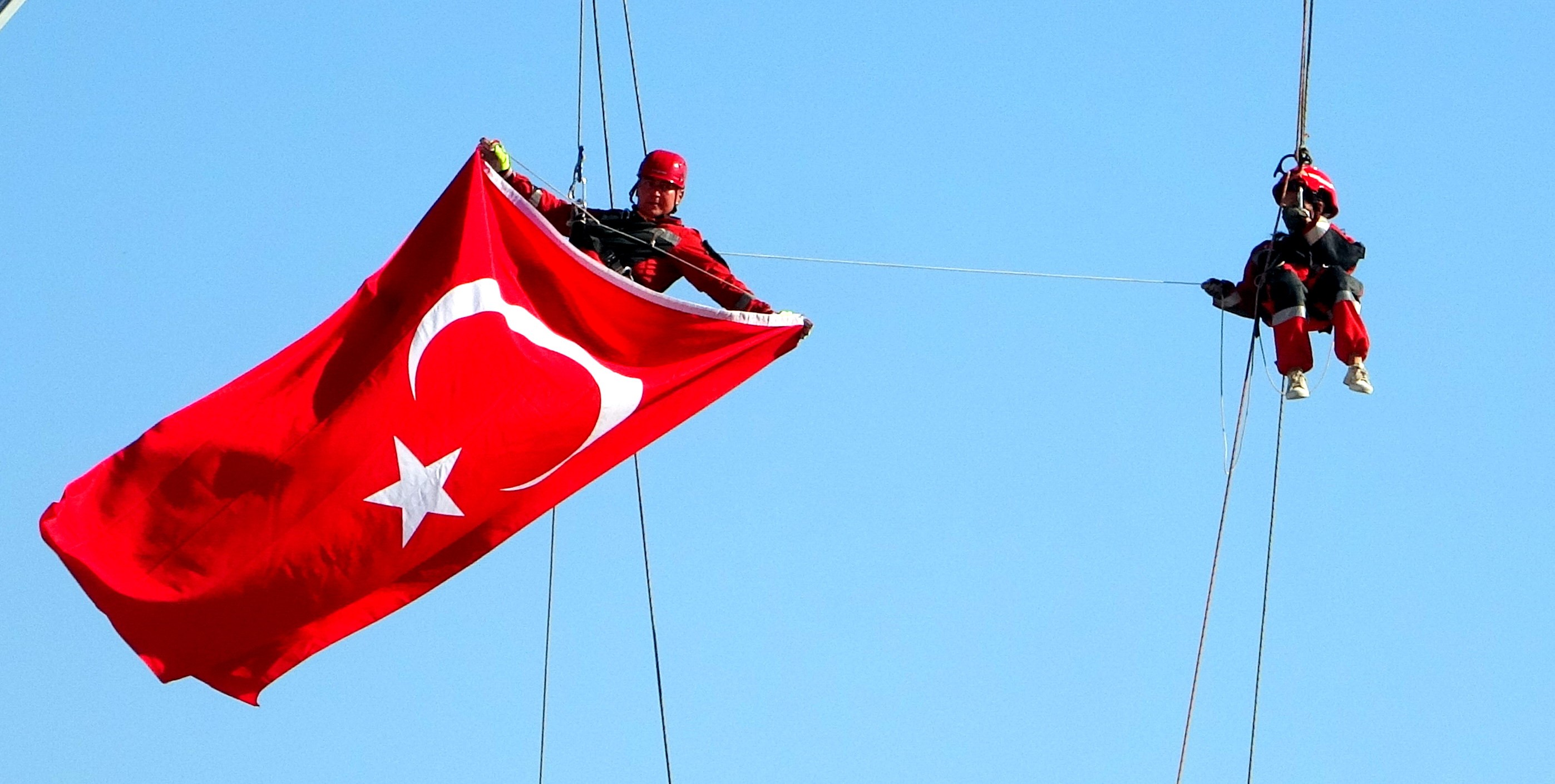 Muğla'da İtfaiye Haftası'nda Gerçeği Aratmayan Tatbikat2