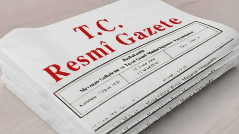 Resmi Gazetede Bugün 16 Eylül