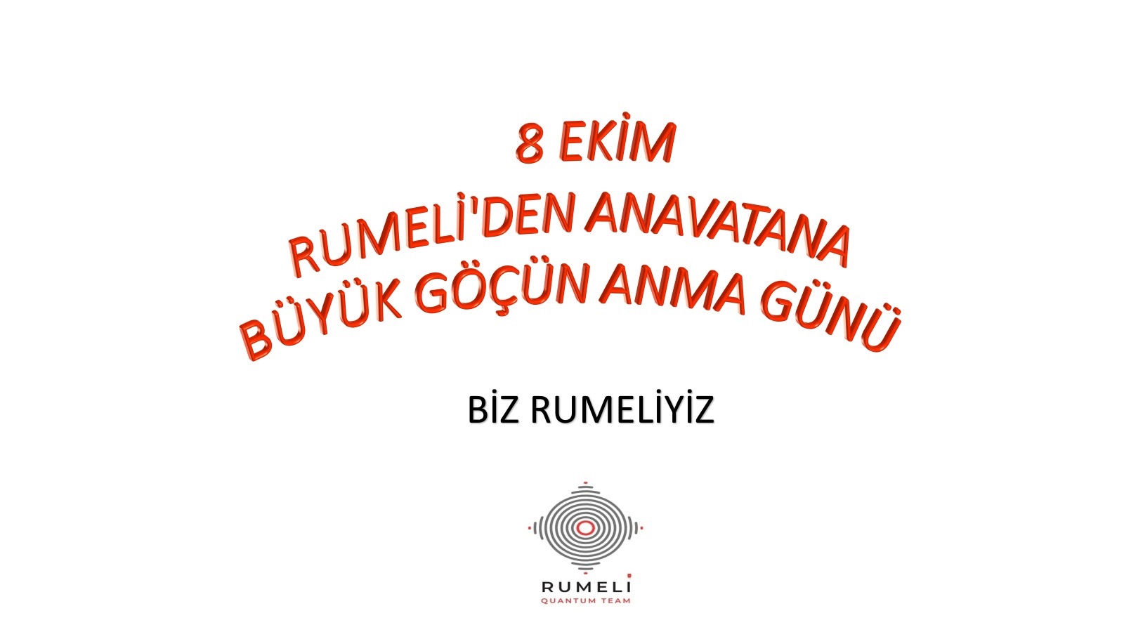 Rumeliyiz Platformu, 8 Ekim’i Büyük Göç Anma Günü Yapmayı Önerdi (1)