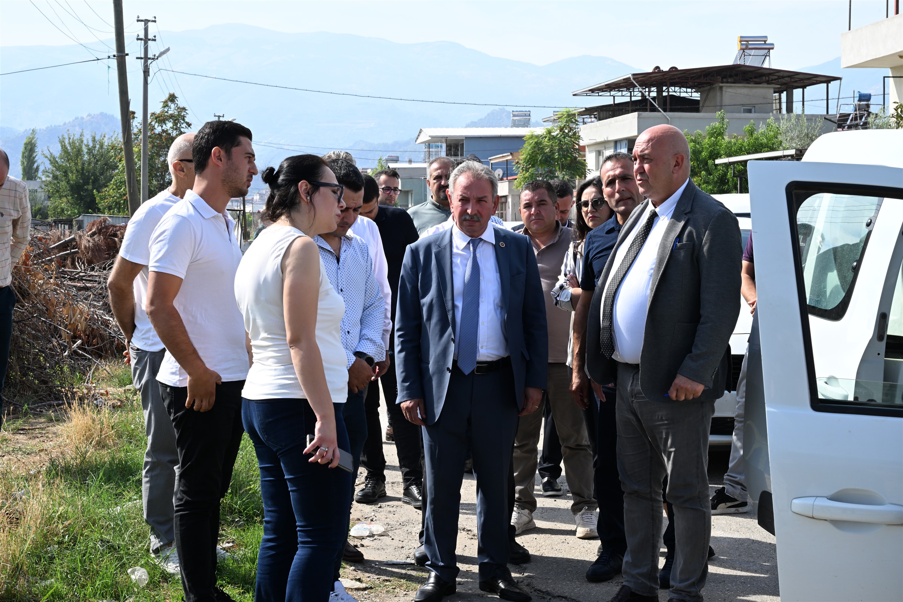 Salihli'de Altyapı Sorunları Masaya Yatırıldı0