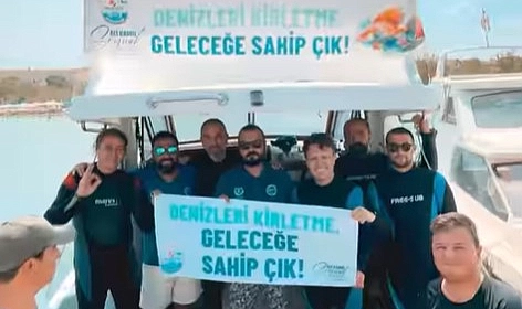 Saros Körfezi’nde Deniz Dibi Temizliği Geleceğe Sahip Çık-1