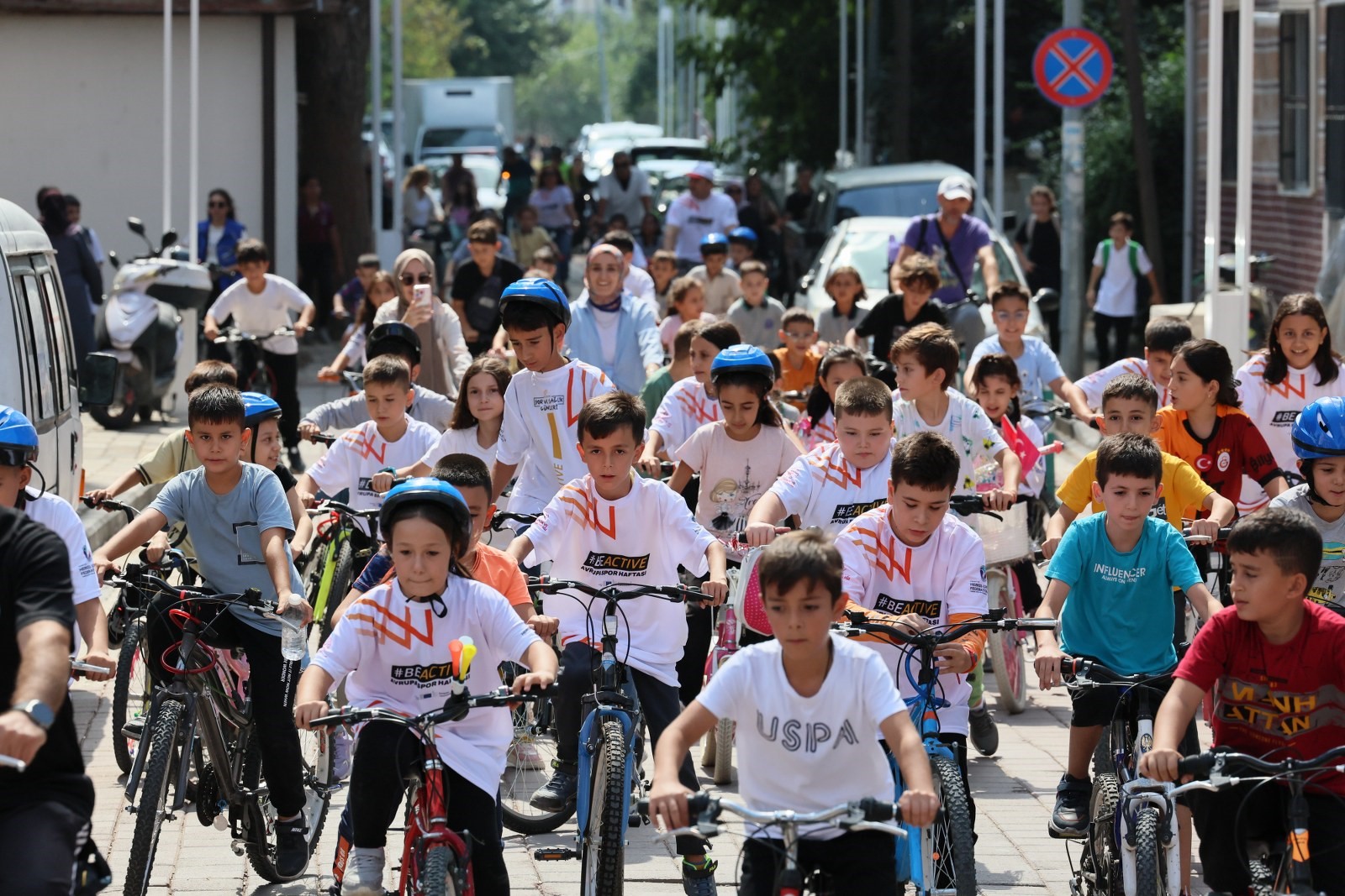 Saruhanlı'da Vatandaş Sağlıklı Yaşam Için Pedal Çevirdi0